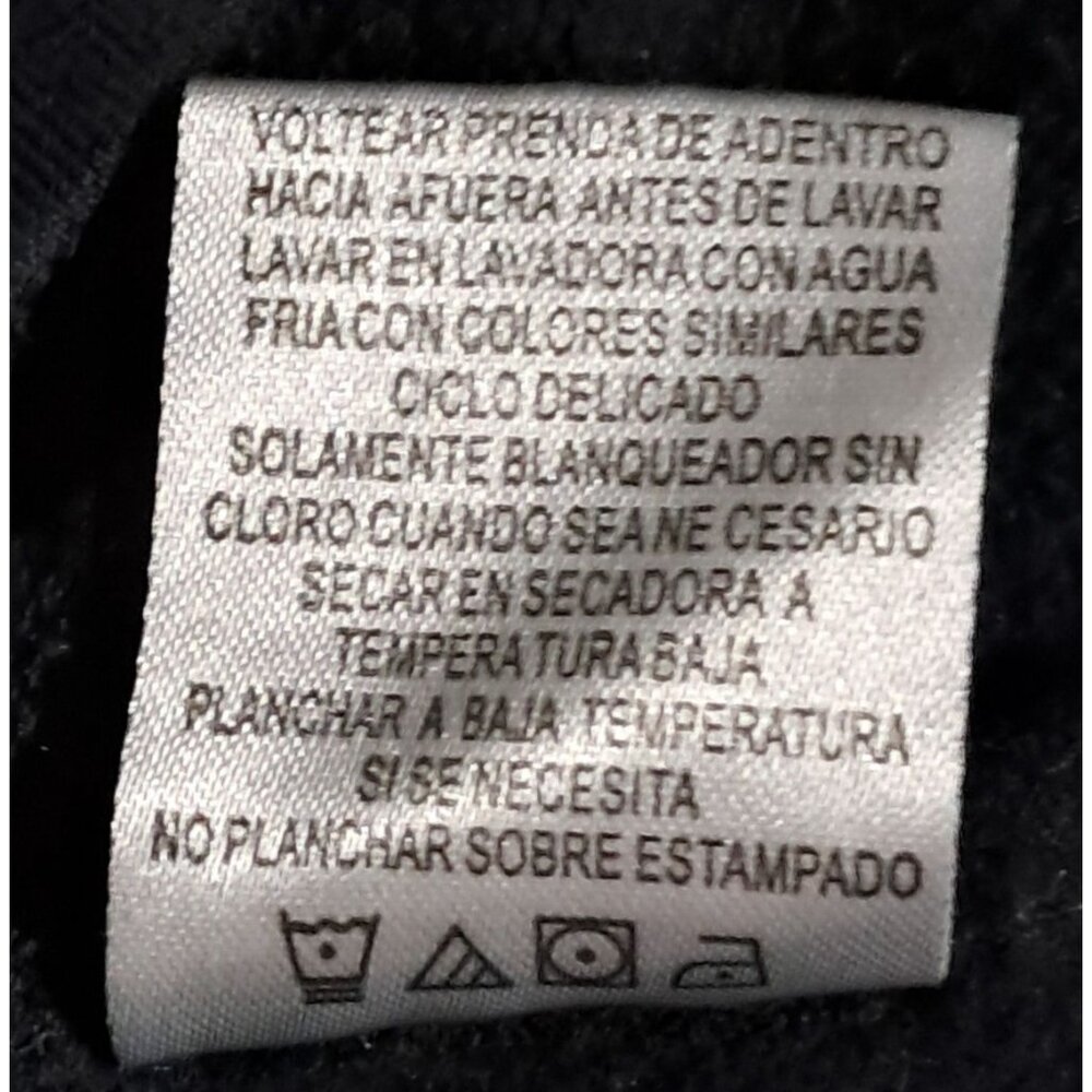 Disney Hocus Pocus Black Hooded Sweatshirt L (11/13) Cotton/Polyester Blend - Picture 11 of 11